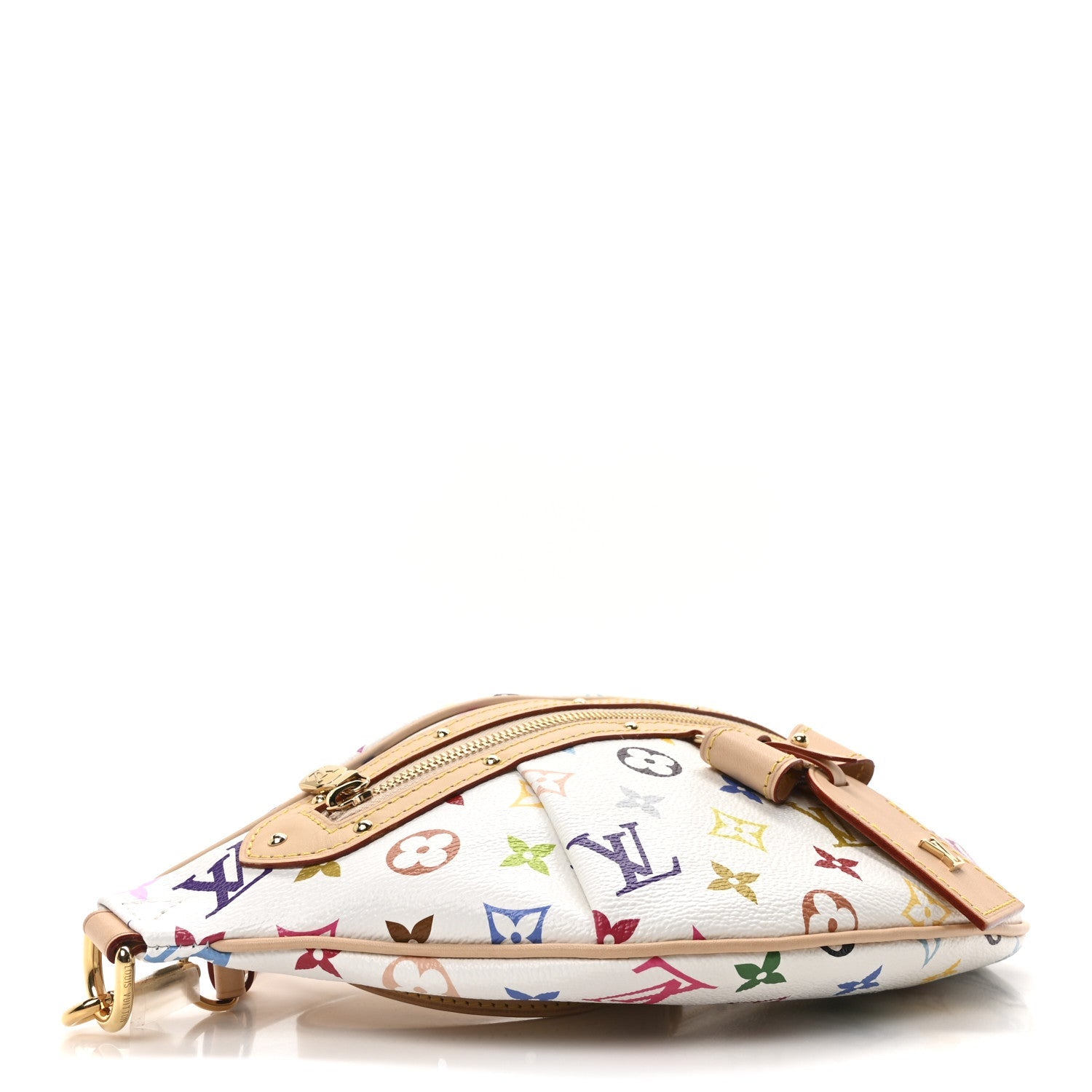 LV X TM Monogram Multicolor High Rise Bumbag White