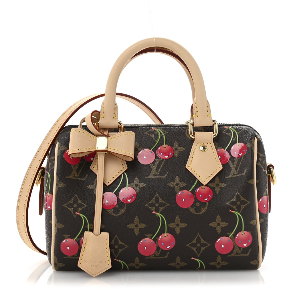 LV X TM Monogram Cerises Speedy Bandouliere 20