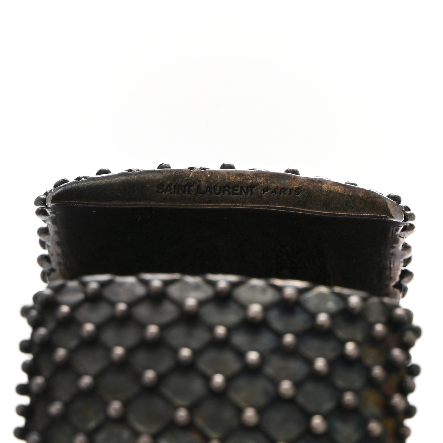 Brass Studded Cuff Bracelet