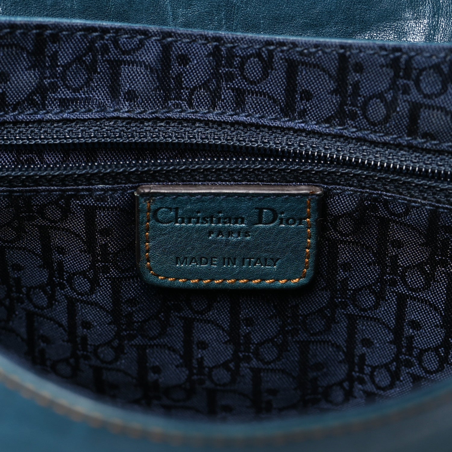 Calfskin Mini Gaucho Crossbody Bag Blue