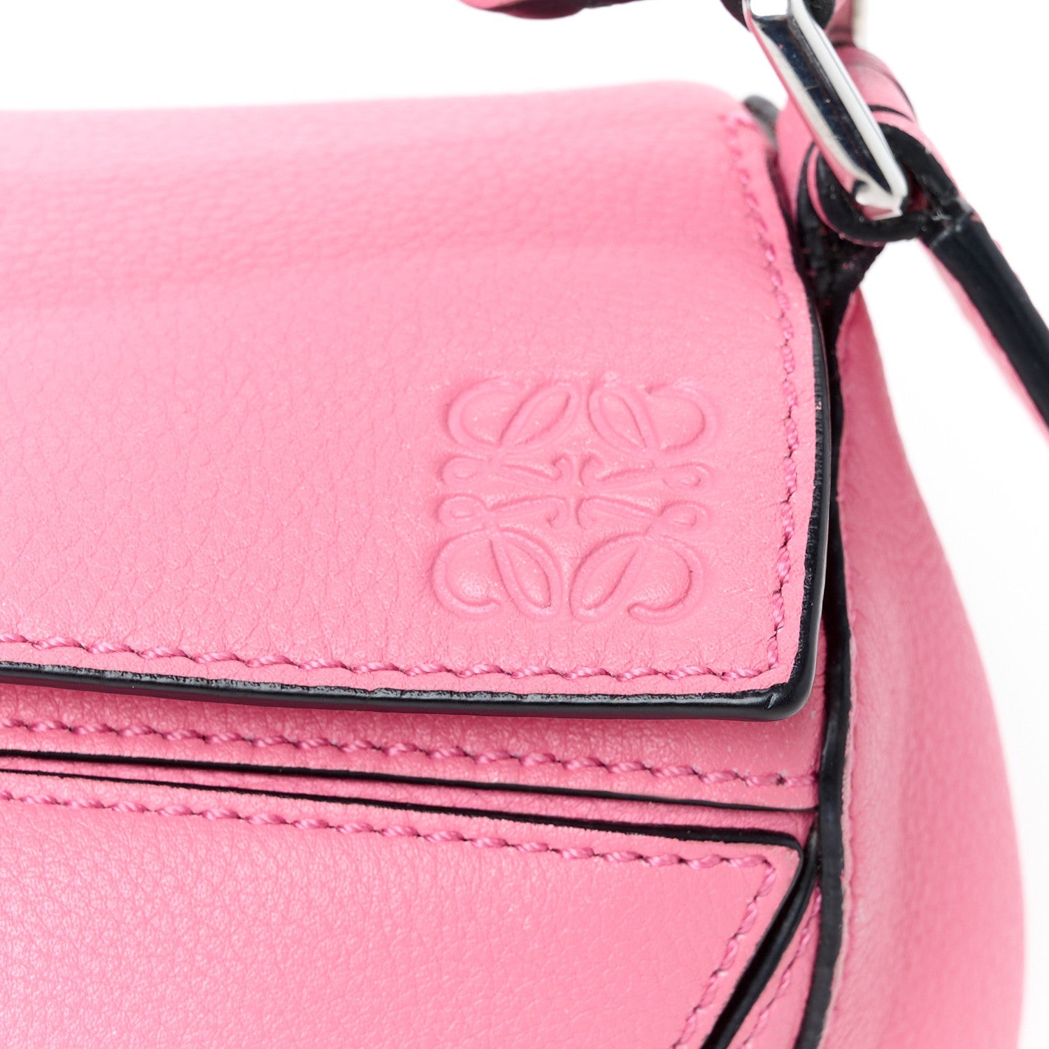 Calfskin Mini Puzzle Bag Wild Rose
