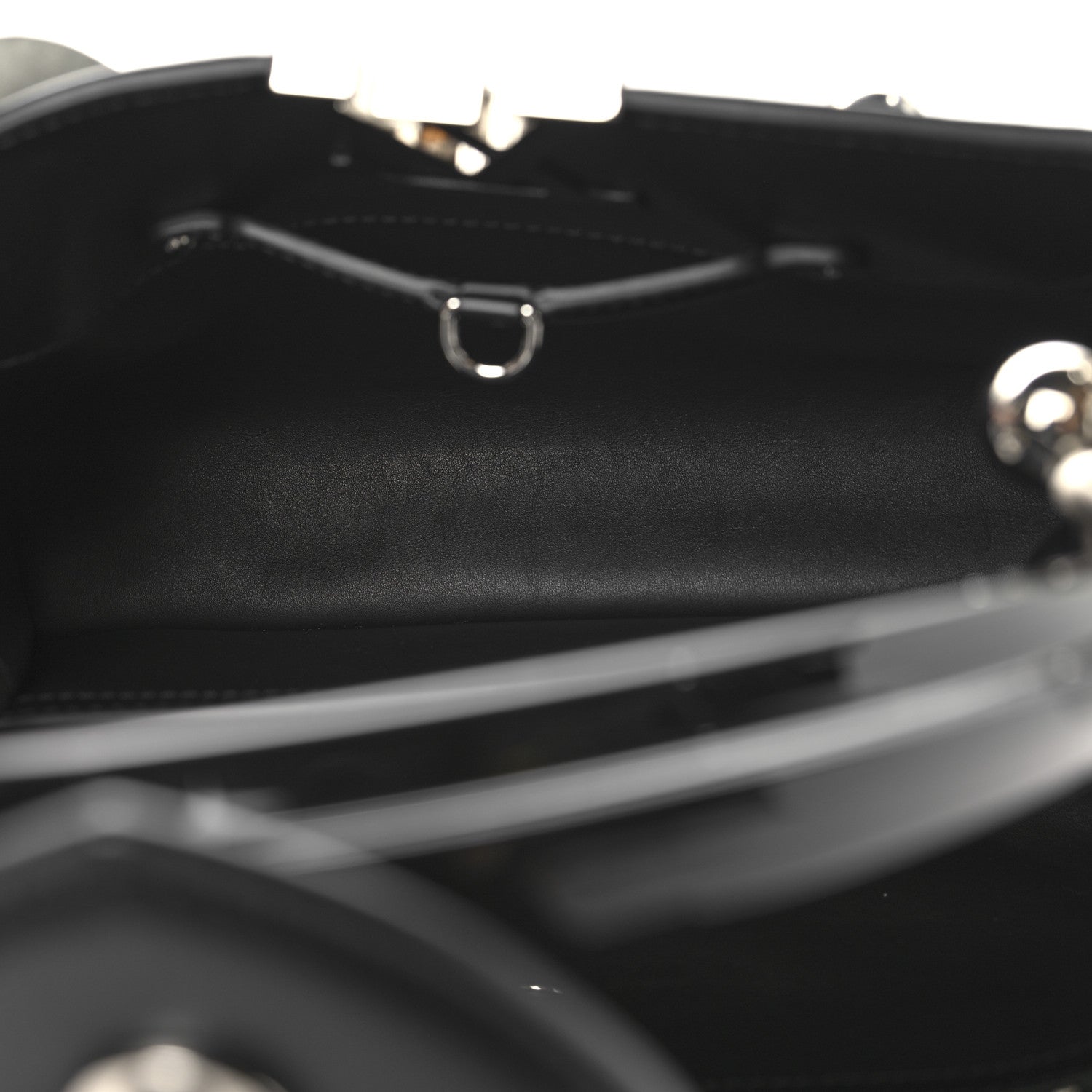 Calfskin Liu Wei Artycapucines Capucines PM Black Silver