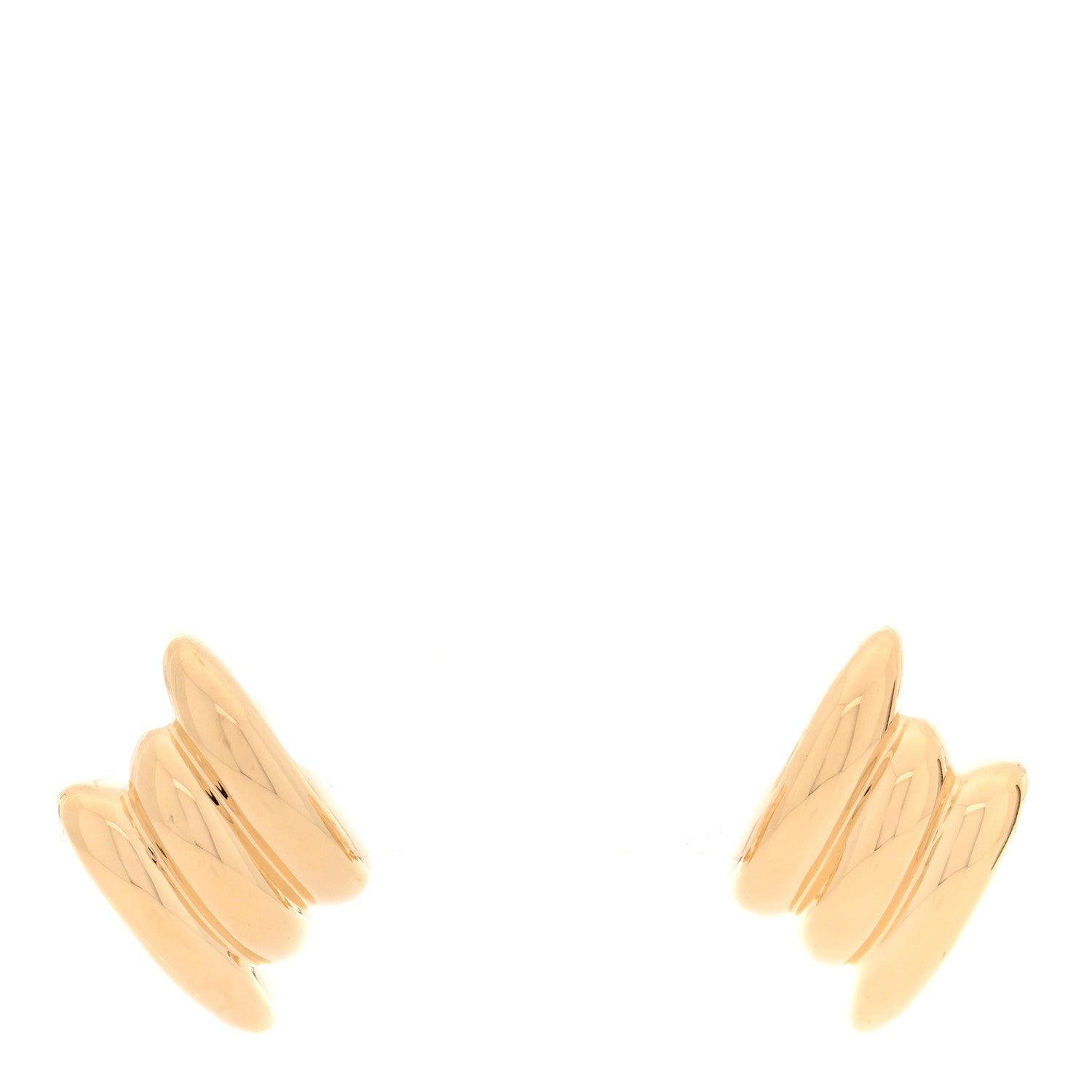 18K Yellow Gold Small Claire Earrings