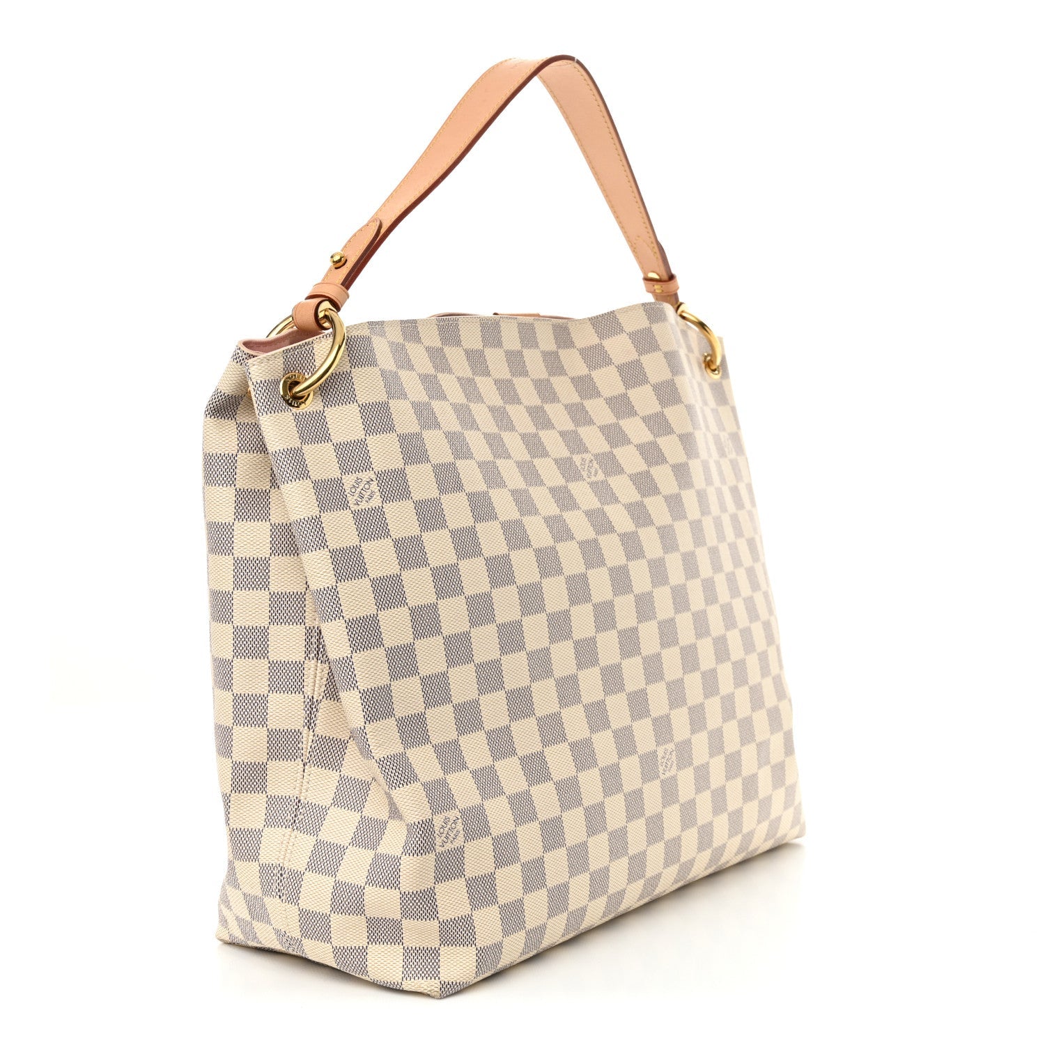 Damier Azur Graceful MM Rose Ballerine