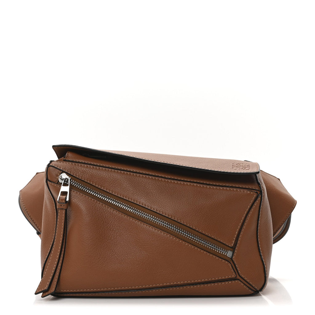 Calfskin Small Puzzle Bumbag Tan