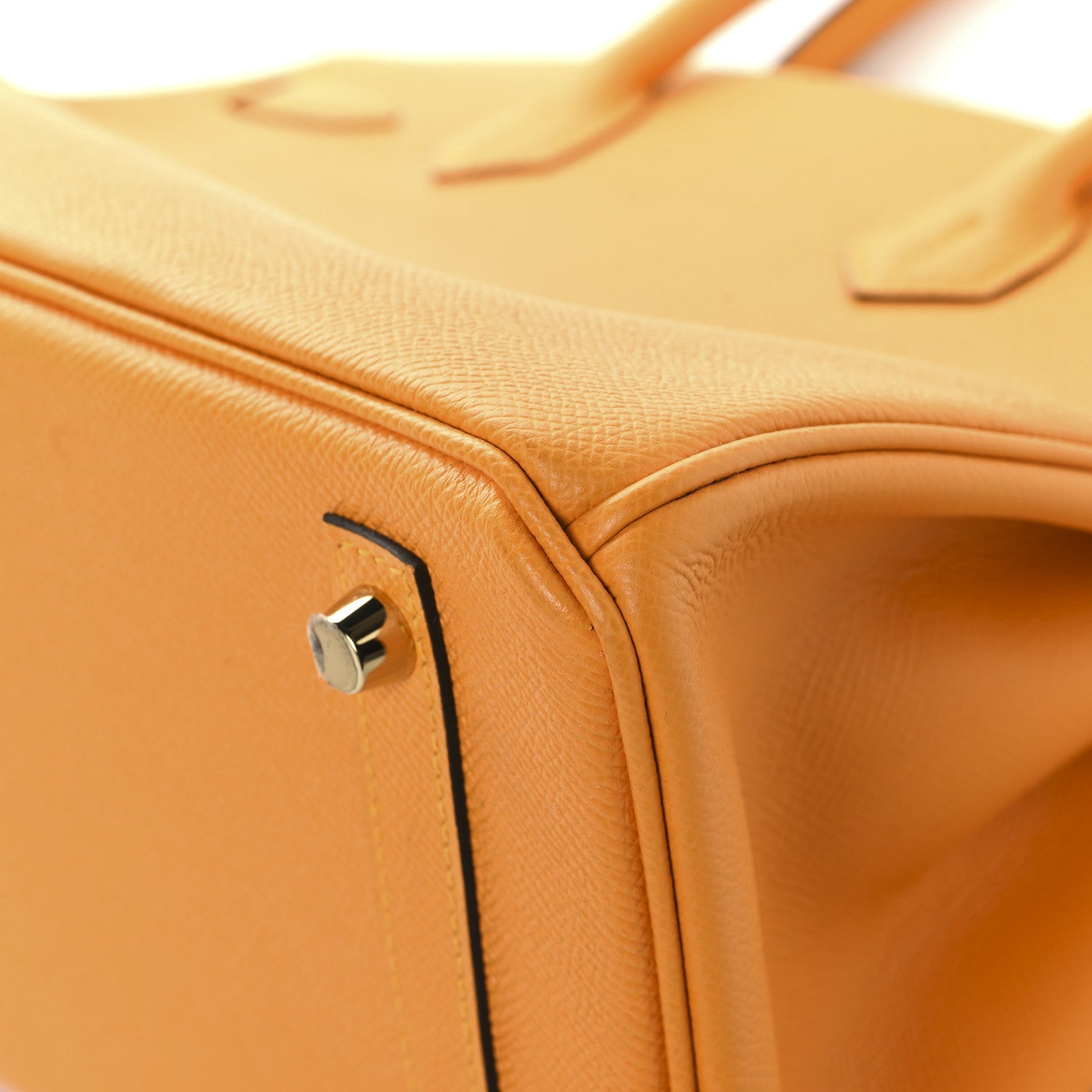 Epsom Horseshoe Birkin 30 Jaune D'Or