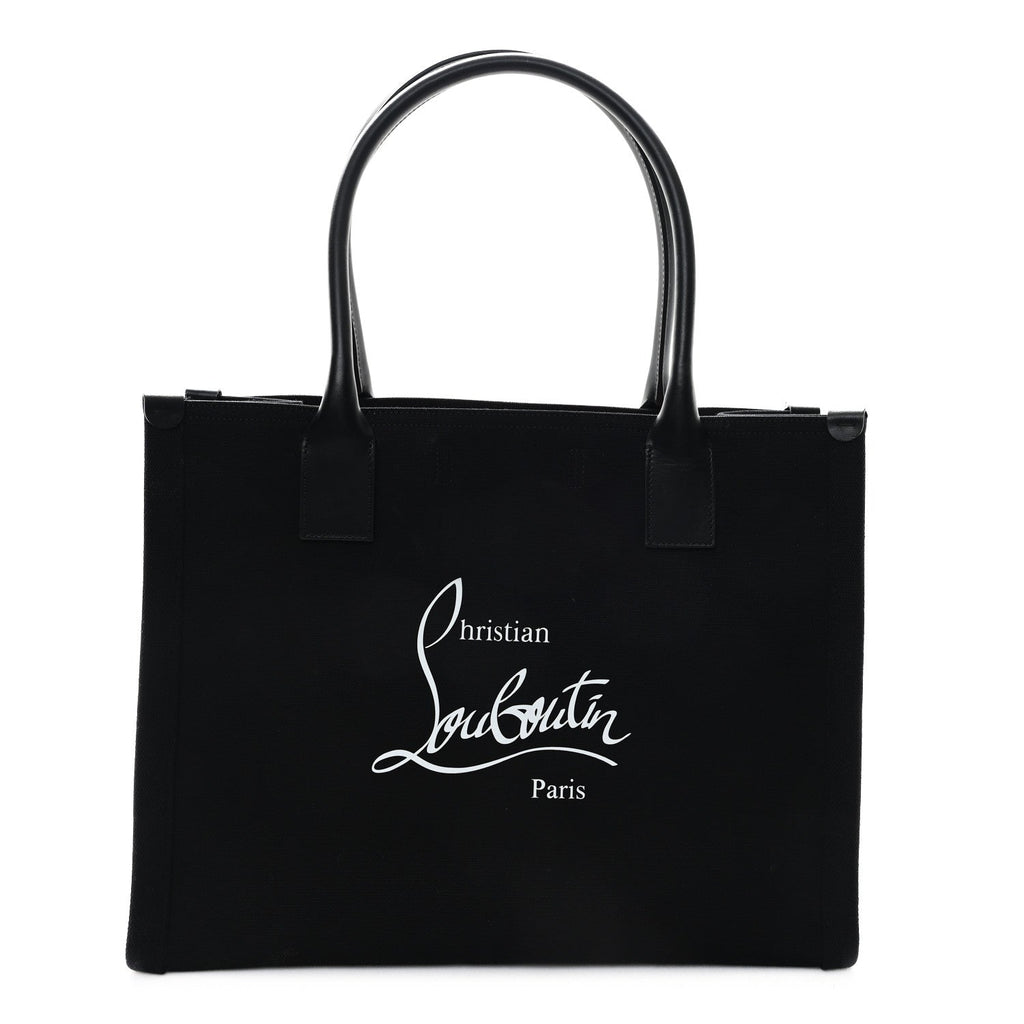 Canvas Nastroloubi Large Tote Black