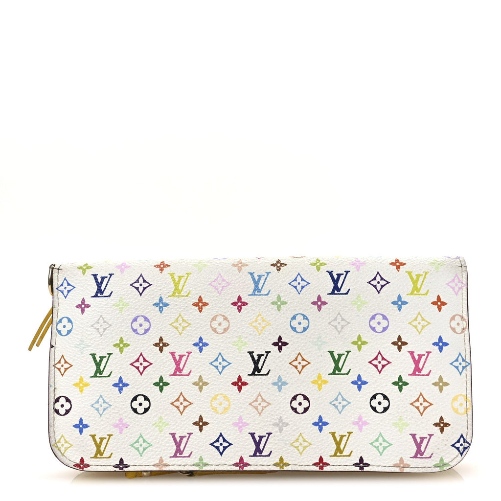 Monogram Multicolor Insolite Wallet White Citron