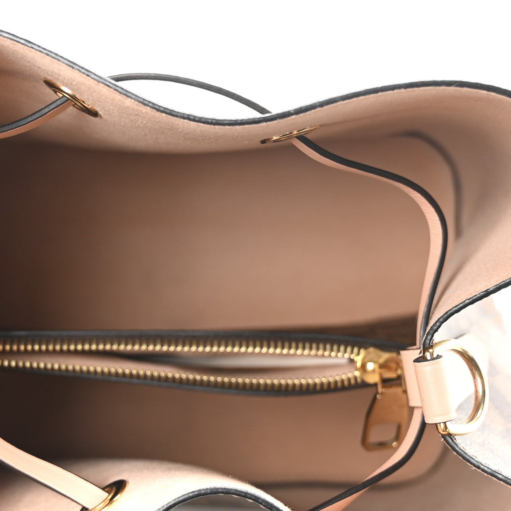 Damier Ebene Neonoe MM Venus Pink