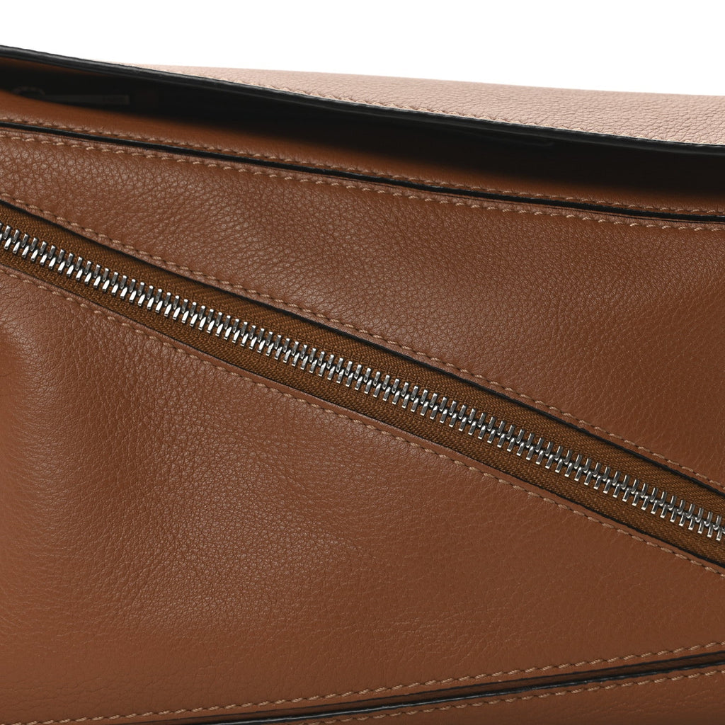 Calfskin Small Puzzle Bumbag Tan