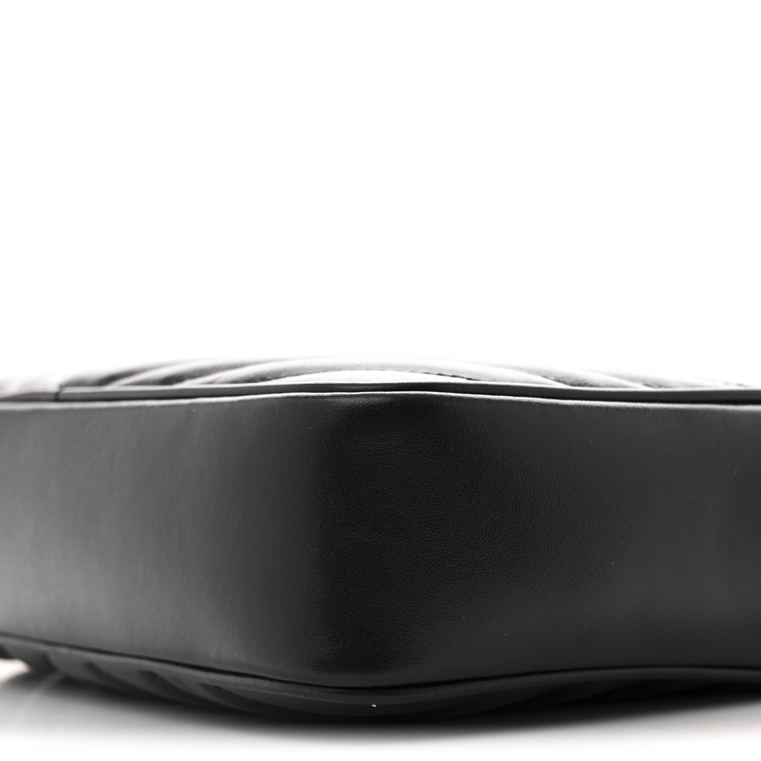 Calfskin Matelasse Monogram Lou Camera Bag Black