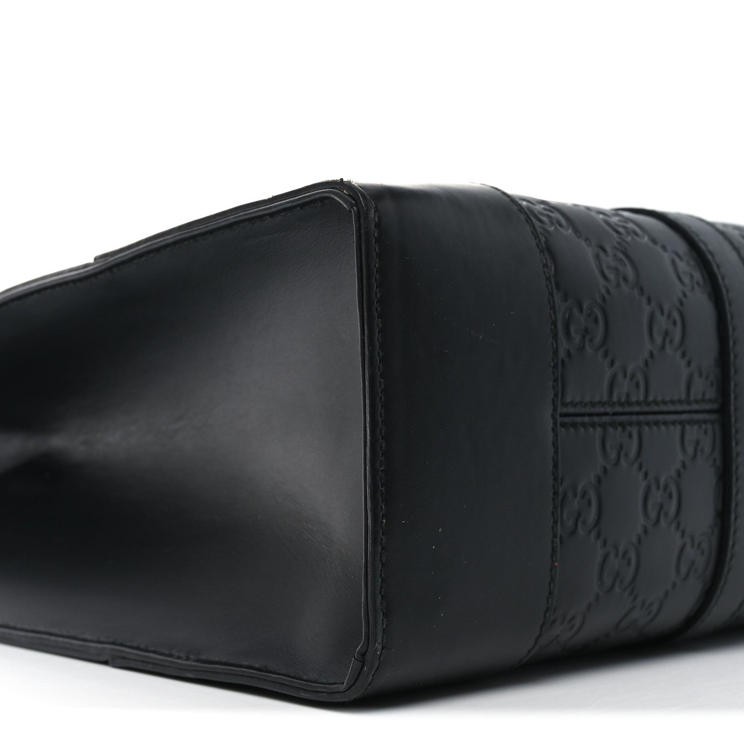 Guccissima Signature Briefcase Black