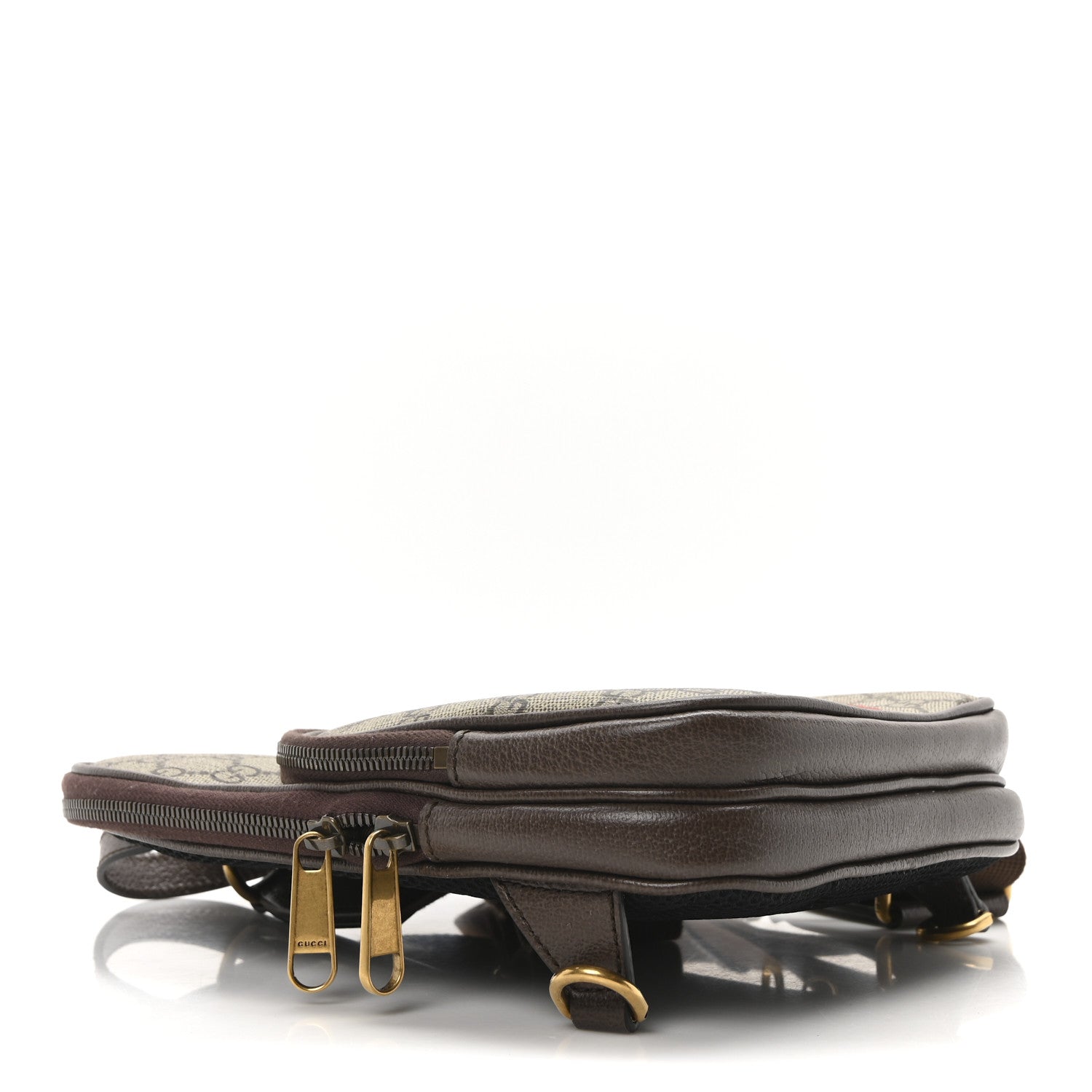 GG Supreme Monogram Web Small Ophidia Sling Backpack Beige Ebony New Acero