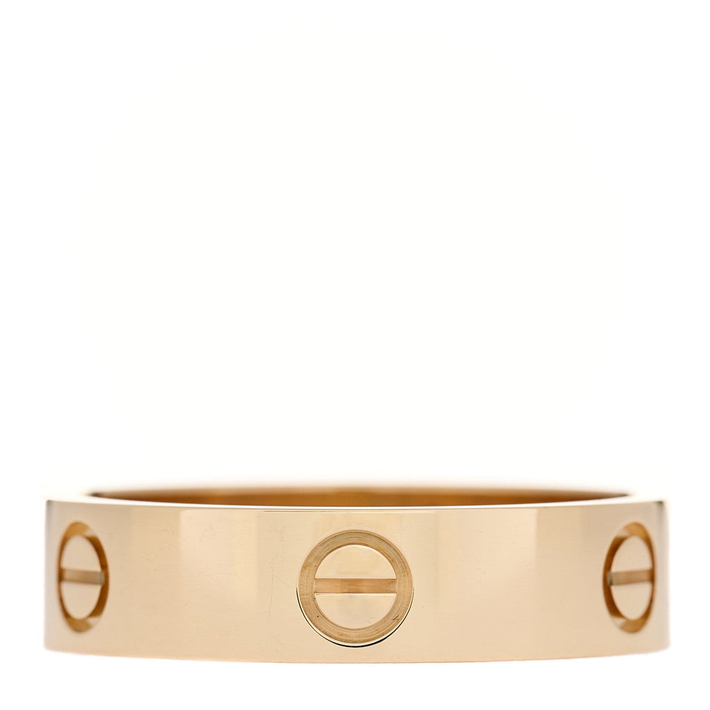 18K Yellow Gold 5.5mm LOVE Ring 64 10.75