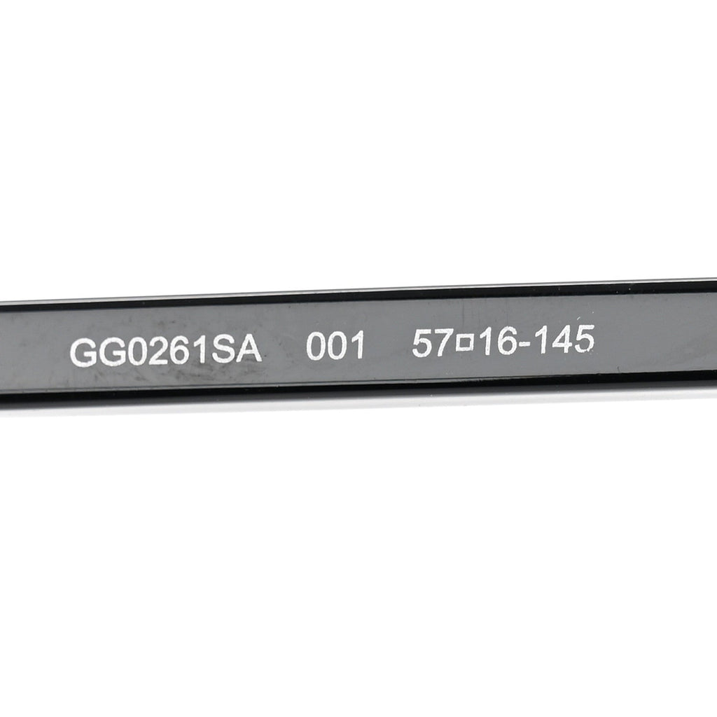 Acetate Frame Sunglasses GG0261SA Black