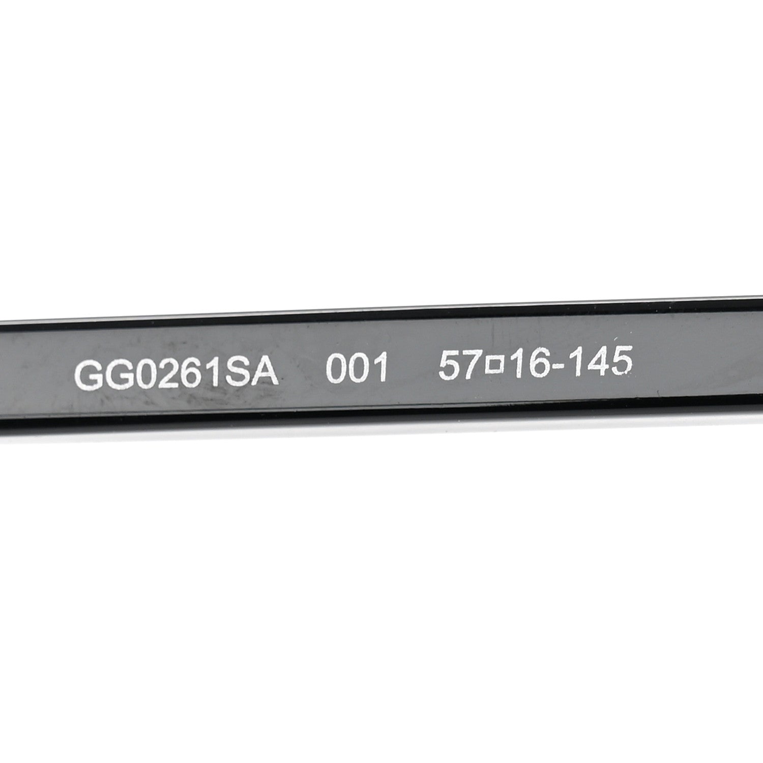 Acetate Frame Sunglasses GG0261SA Black