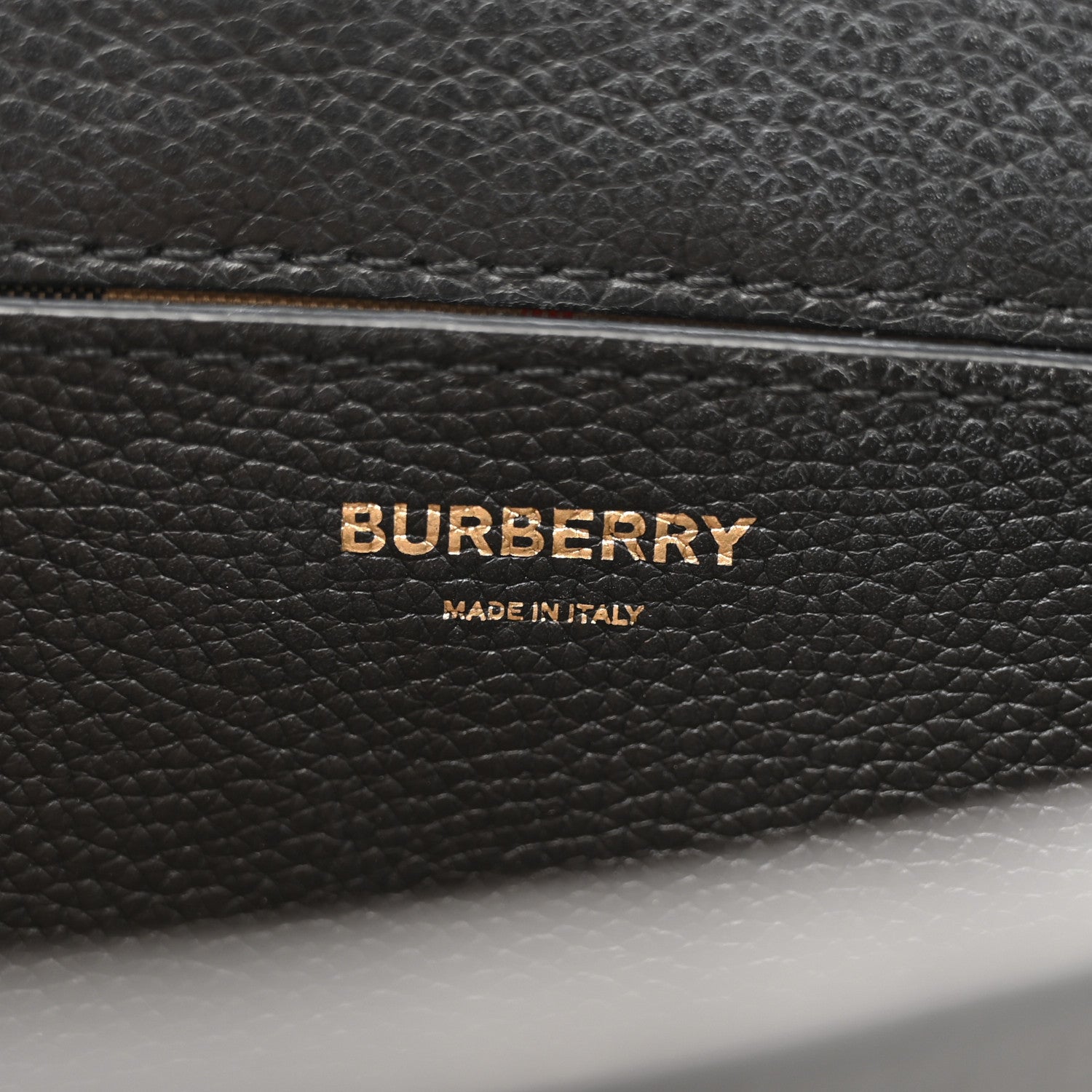 Coated Canvas Calfskin Vintage Check Medium Note Crossbody Bag Black