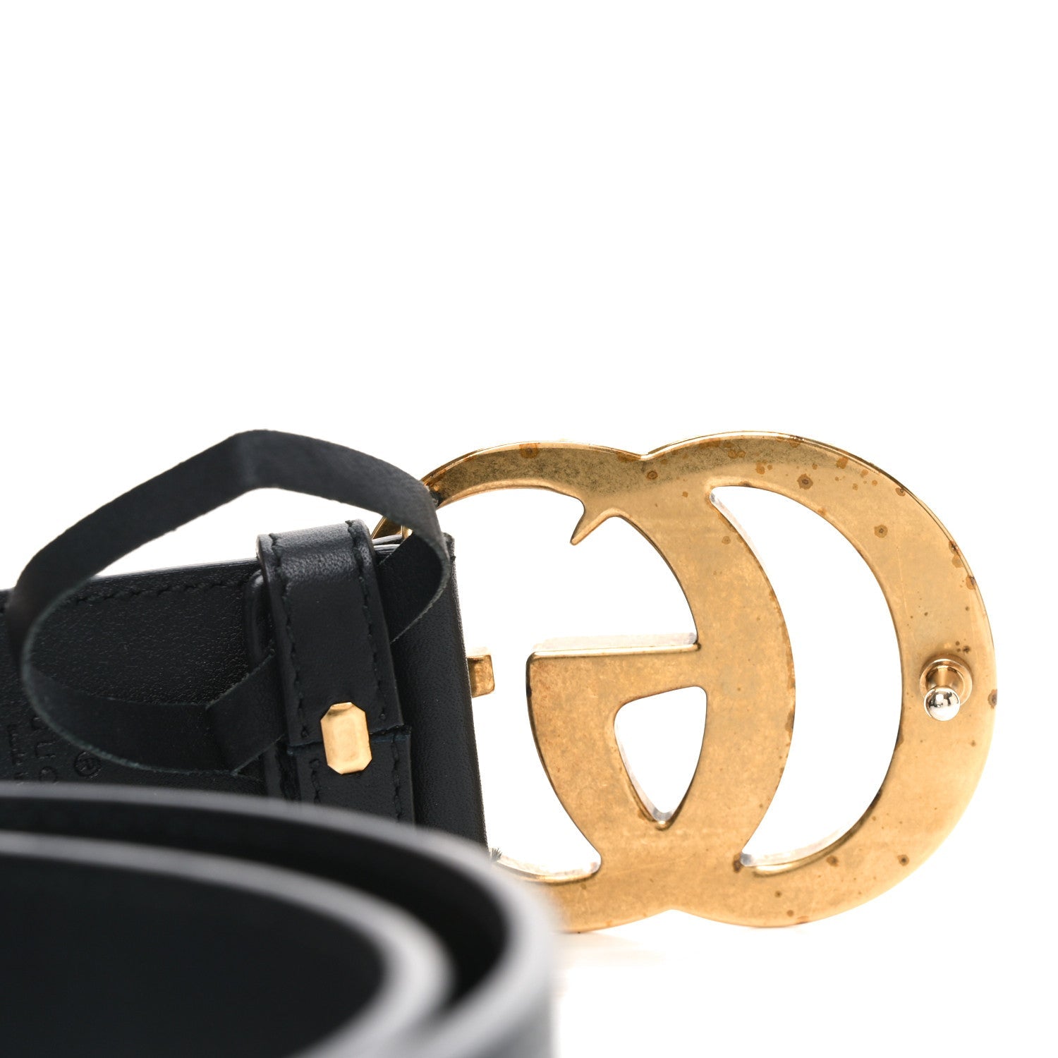 Calfskin Double G 40mm Belt 85 34 Black
