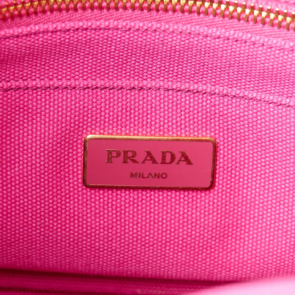 Canapa Small Logo Tote Peonia