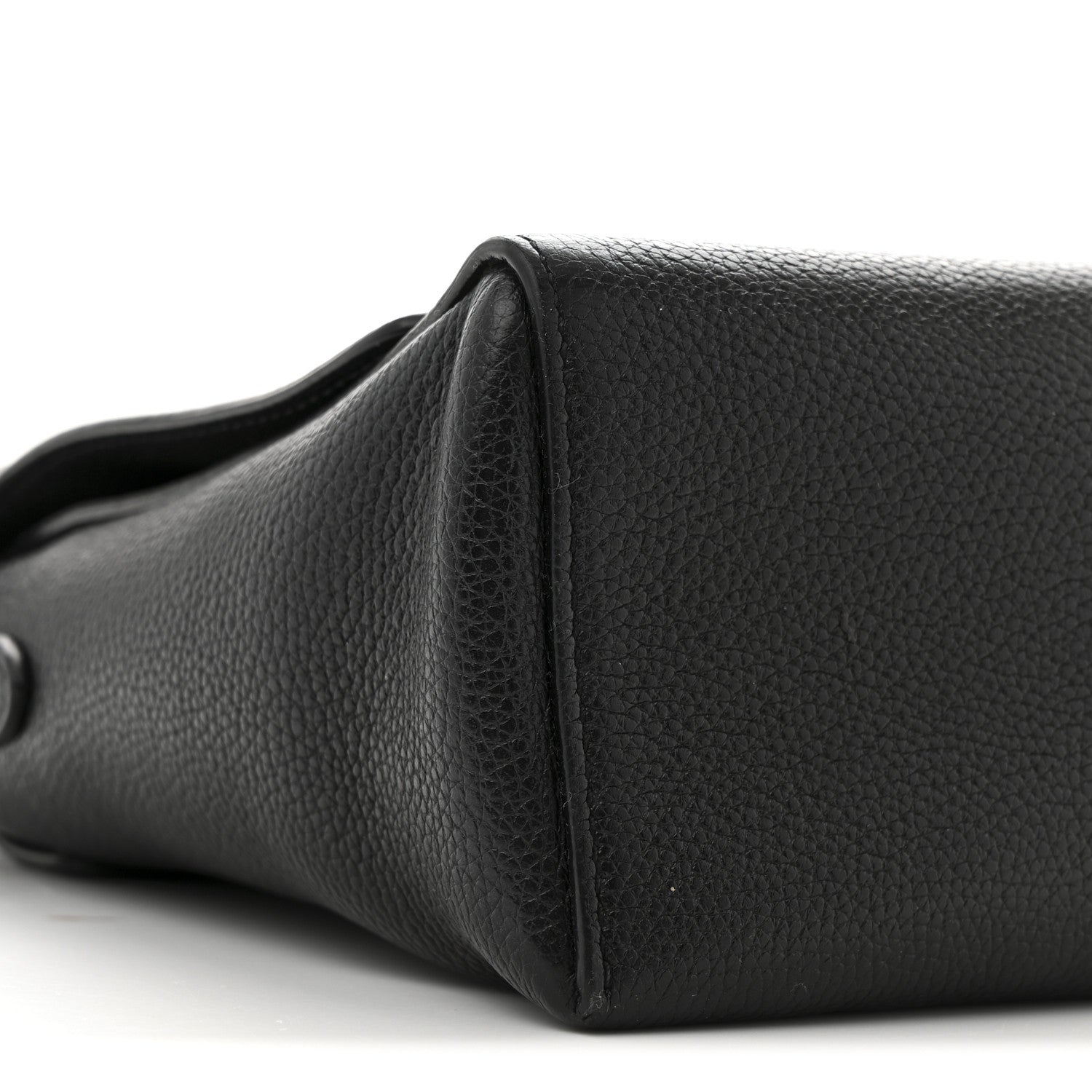 Coated Canvas Calfskin Vintage Check Medium Note Crossbody Bag Black