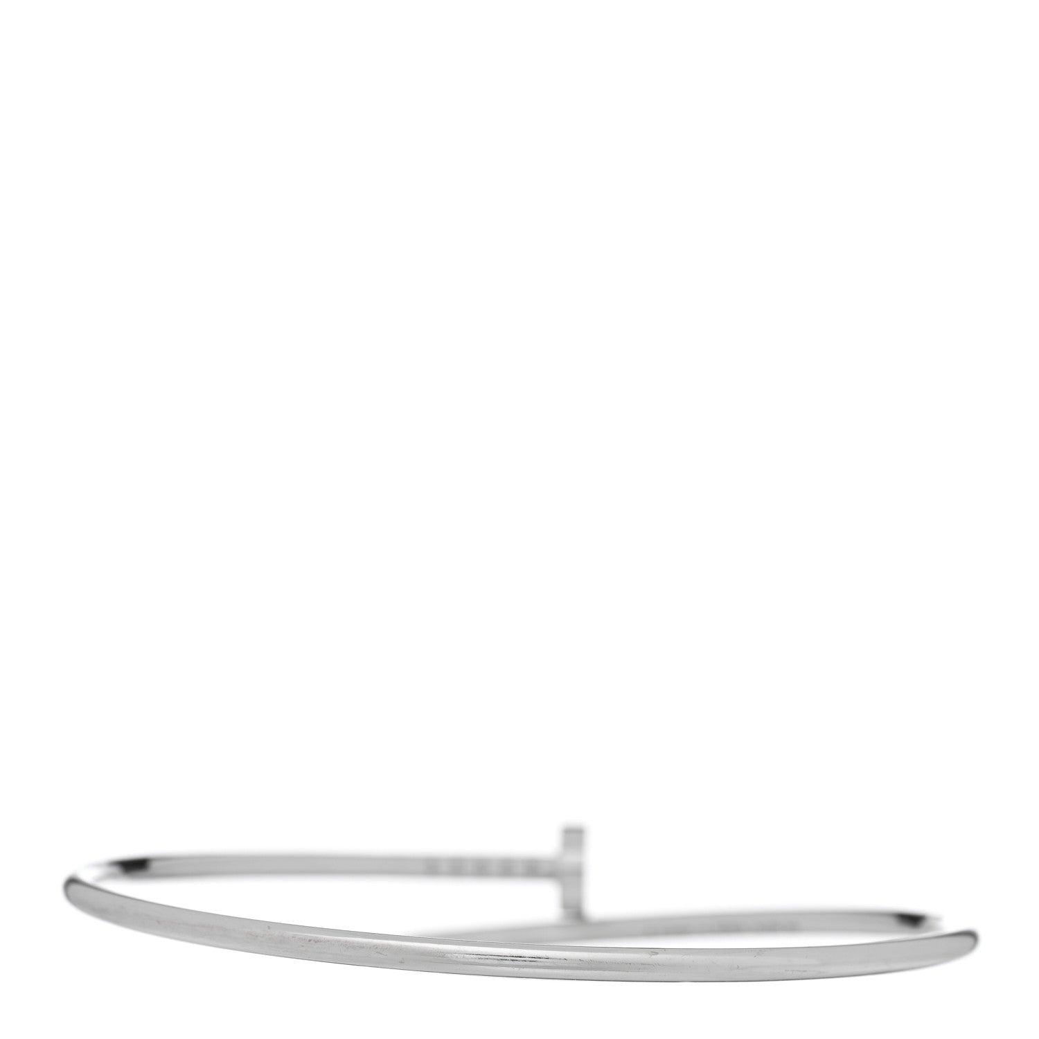 18K White Gold Small Juste Un Clou Bracelet 19