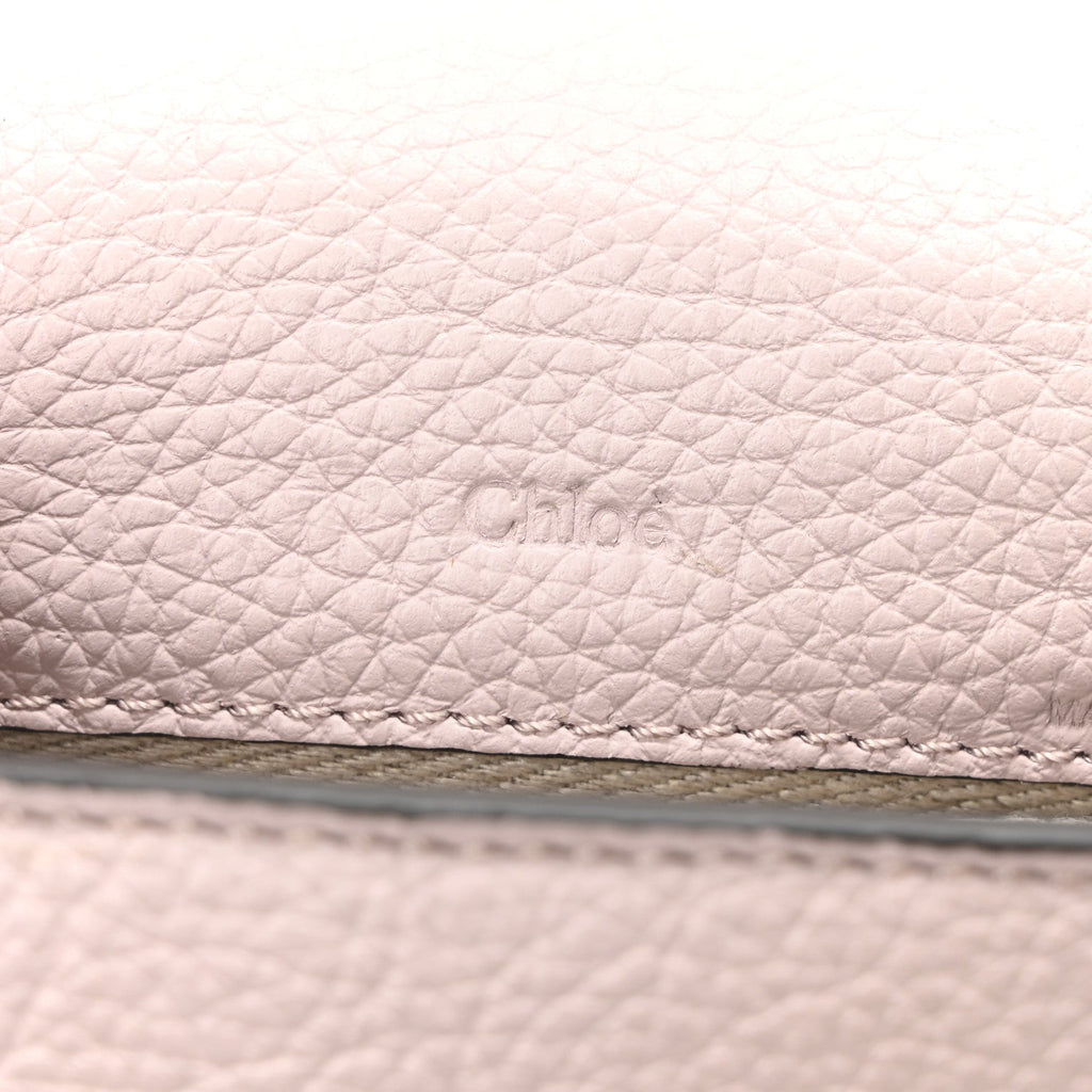 Calfskin Nano Marcie Saddle Bag Misty Lavender