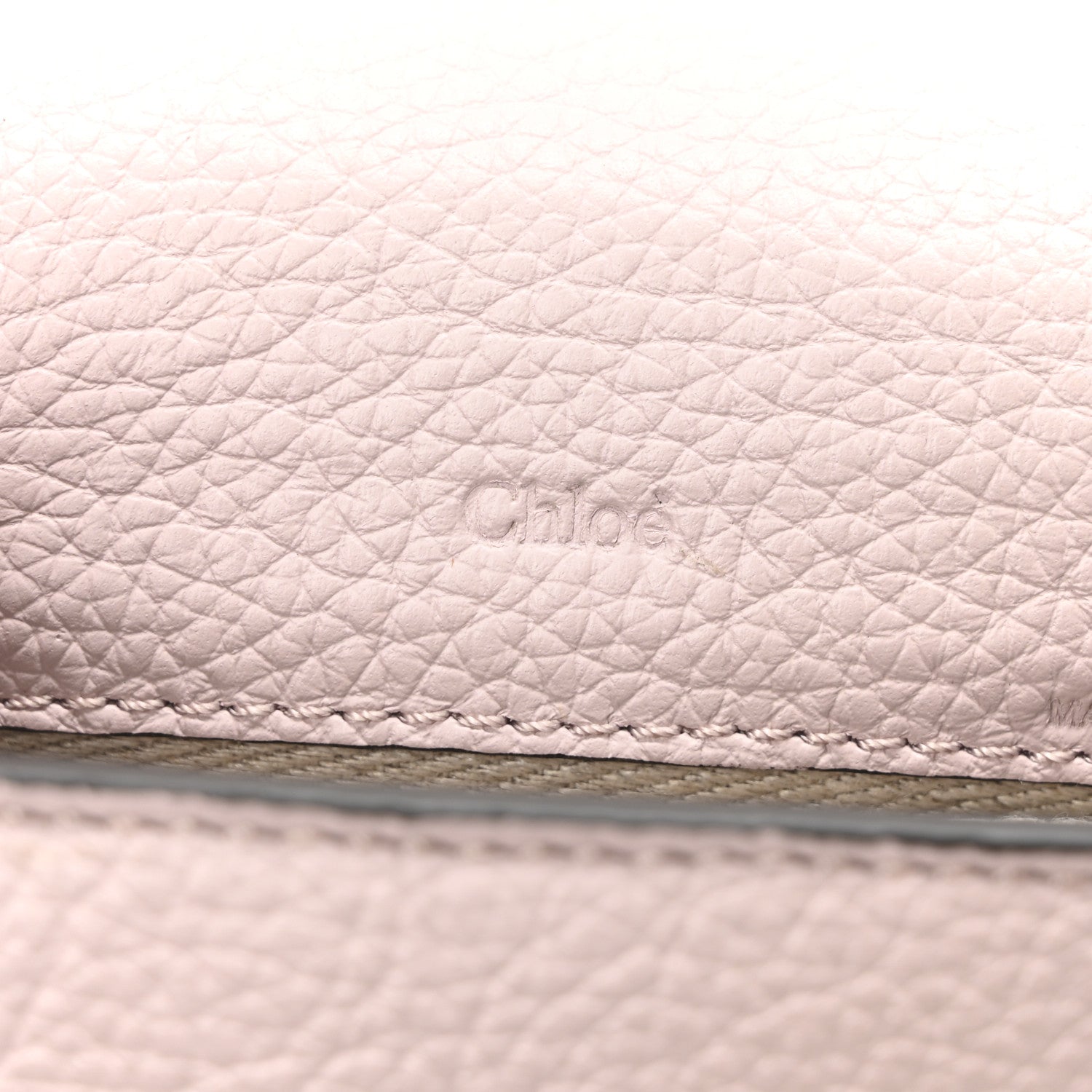 Calfskin Nano Marcie Saddle Bag Misty Lavender