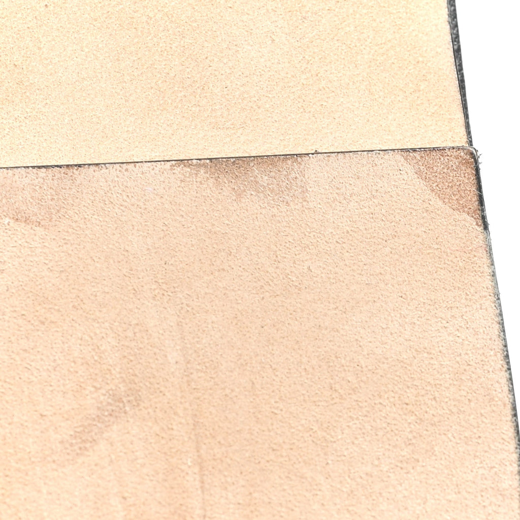 Calfskin Tribute 05 Slide Sandals 36.5 Black