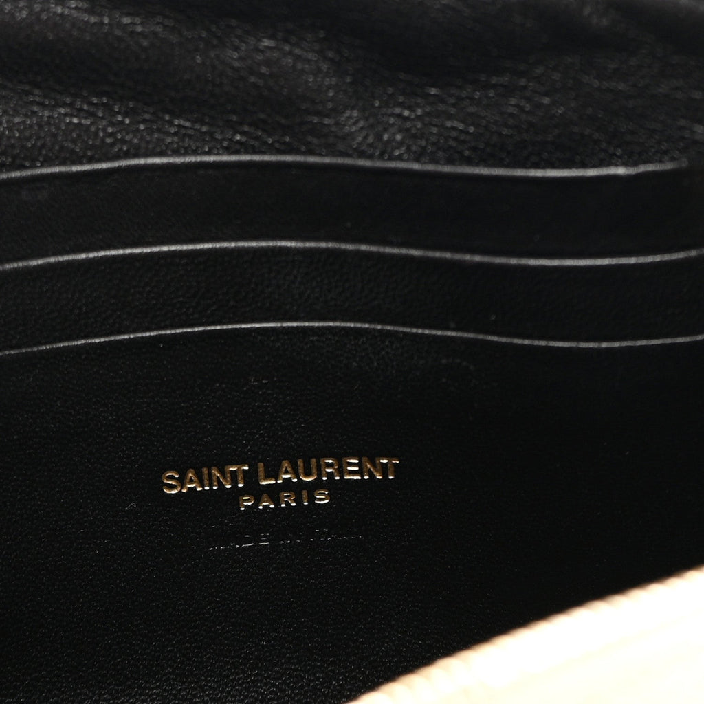 Grain De Poudre Matelasse Monogram Mini Lou Camera Bag Dark Beige