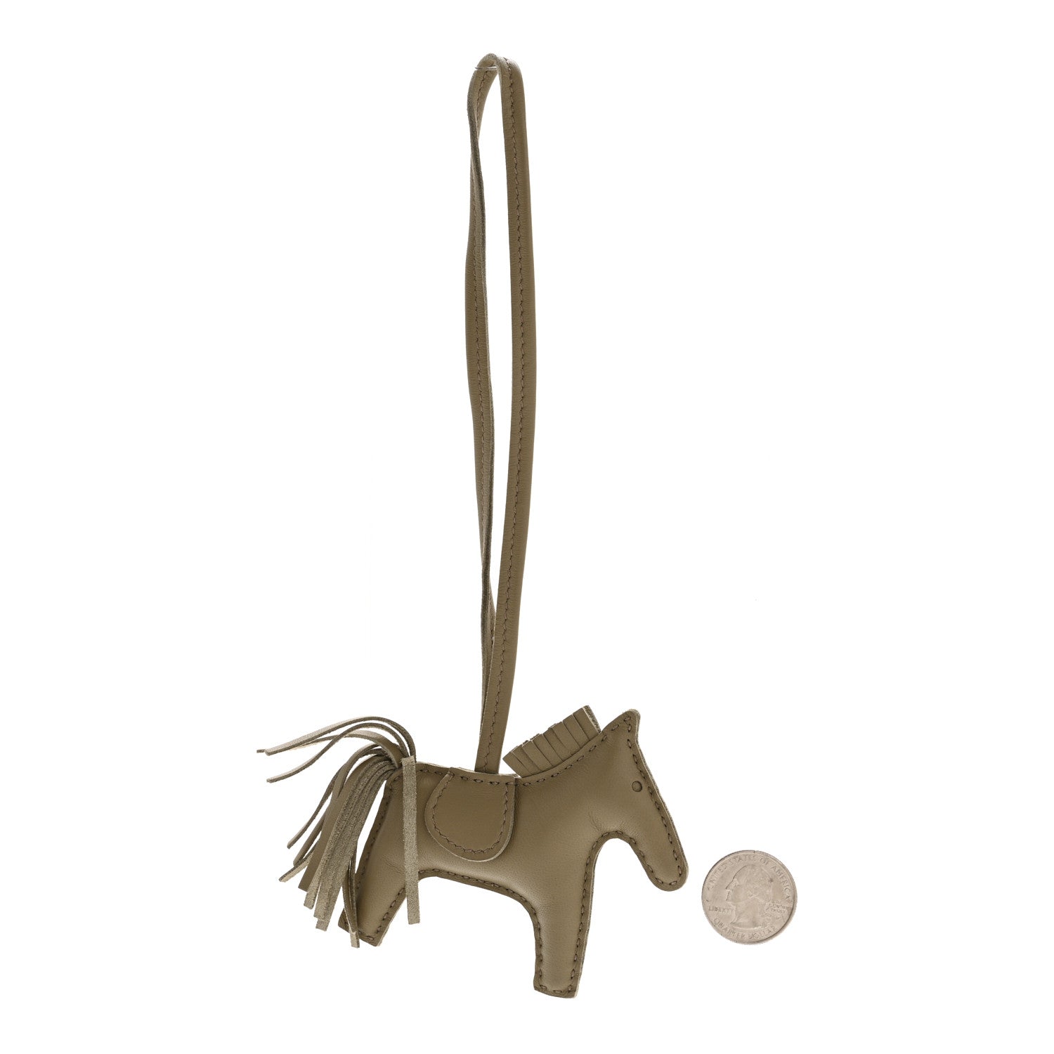 Milo Lambskin Grigri Rodeo Horse Bag Charm PM Marfa