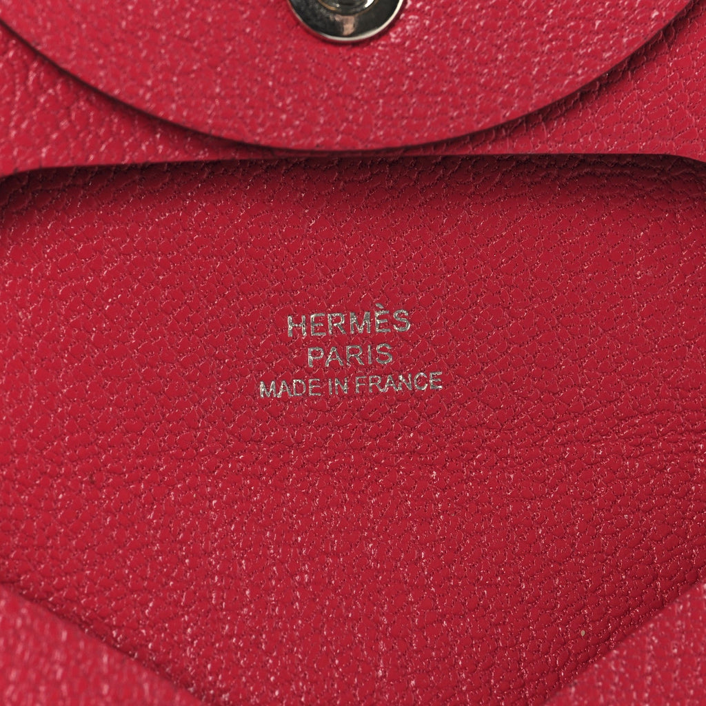 Chevre Mysore Bastia Coin Purse Rose Shocking