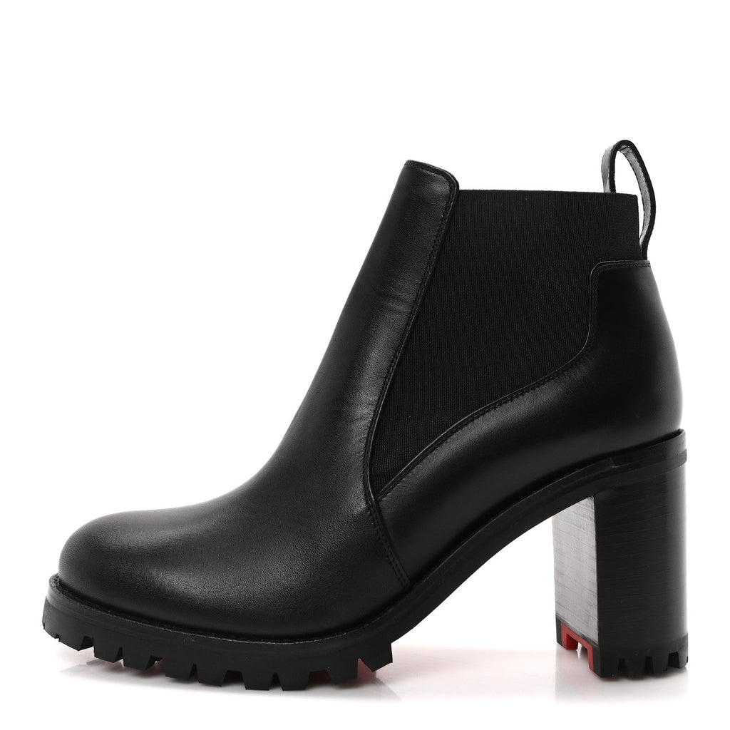 Calfskin Marchacroche 70 Chelsea Boots 35 Black