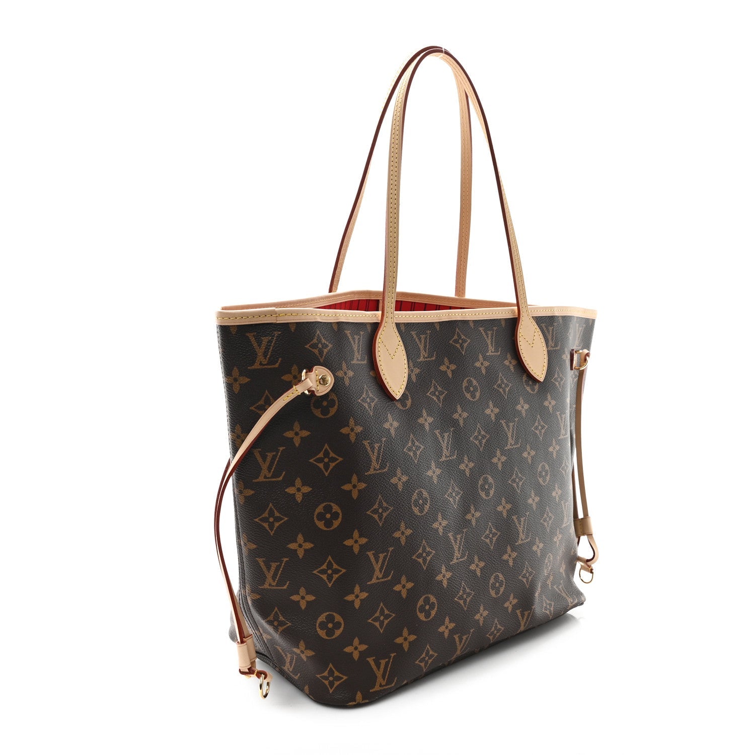Monogram Neo Neverfull MM Cherry