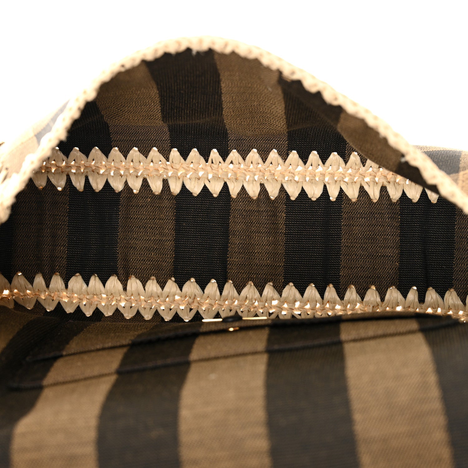 Fabric Jacquard Raffia Straw Pequin Gingham Woven Baguette Beige Black Natural