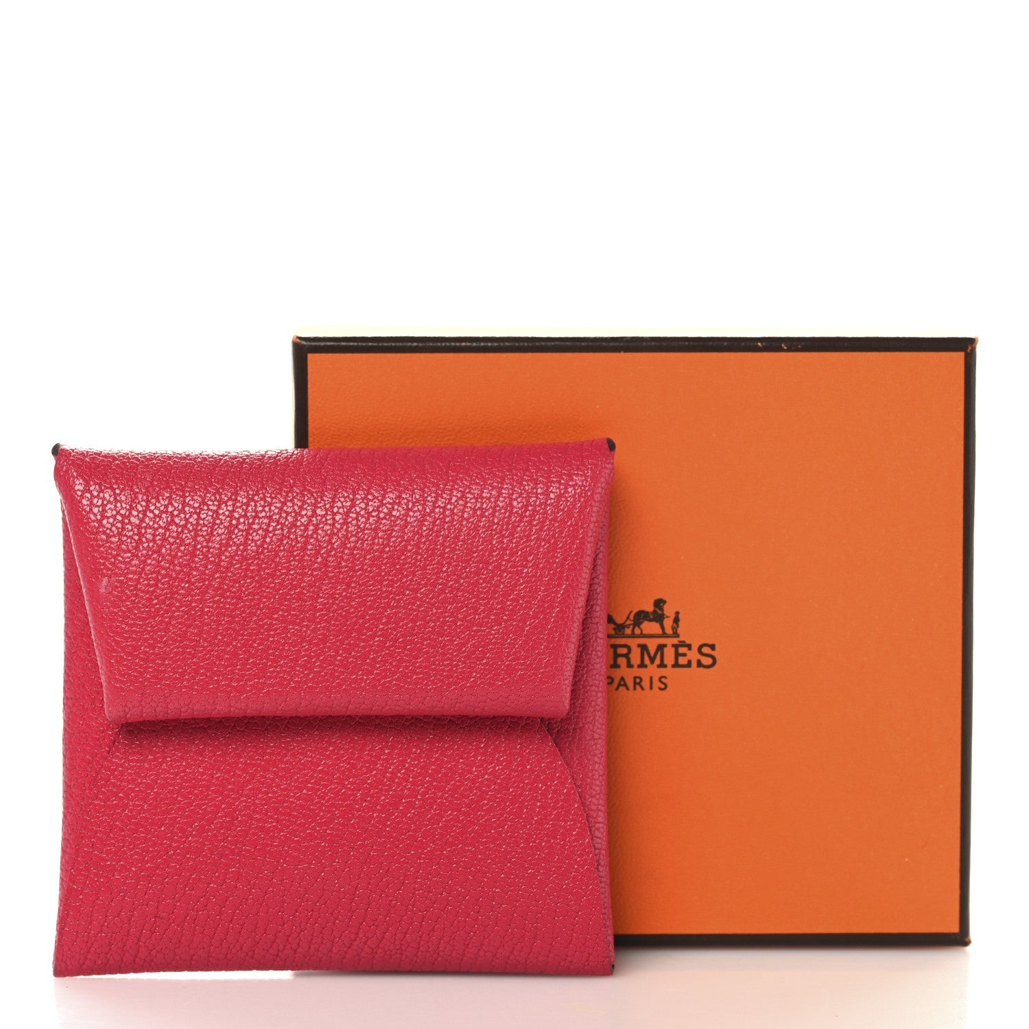 Chevre Mysore Bastia Coin Purse Rose Shocking