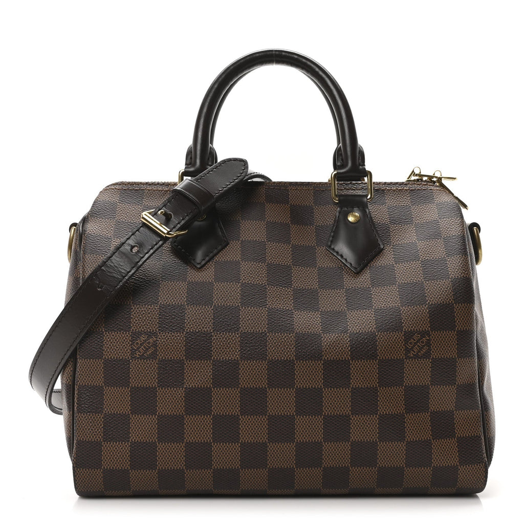 Damier Ebene Speedy Bandouliere 25