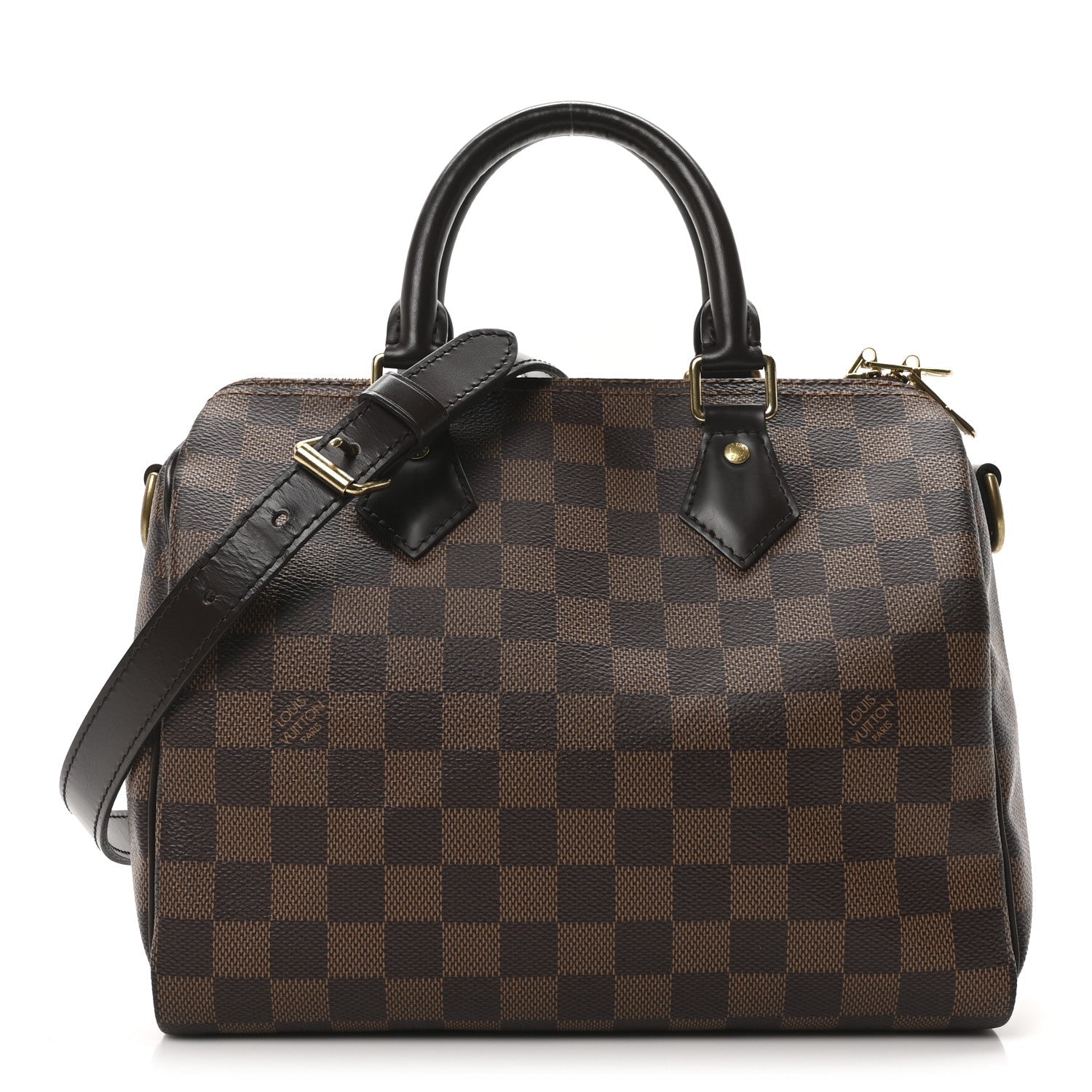 Damier Ebene Speedy Bandouliere 25