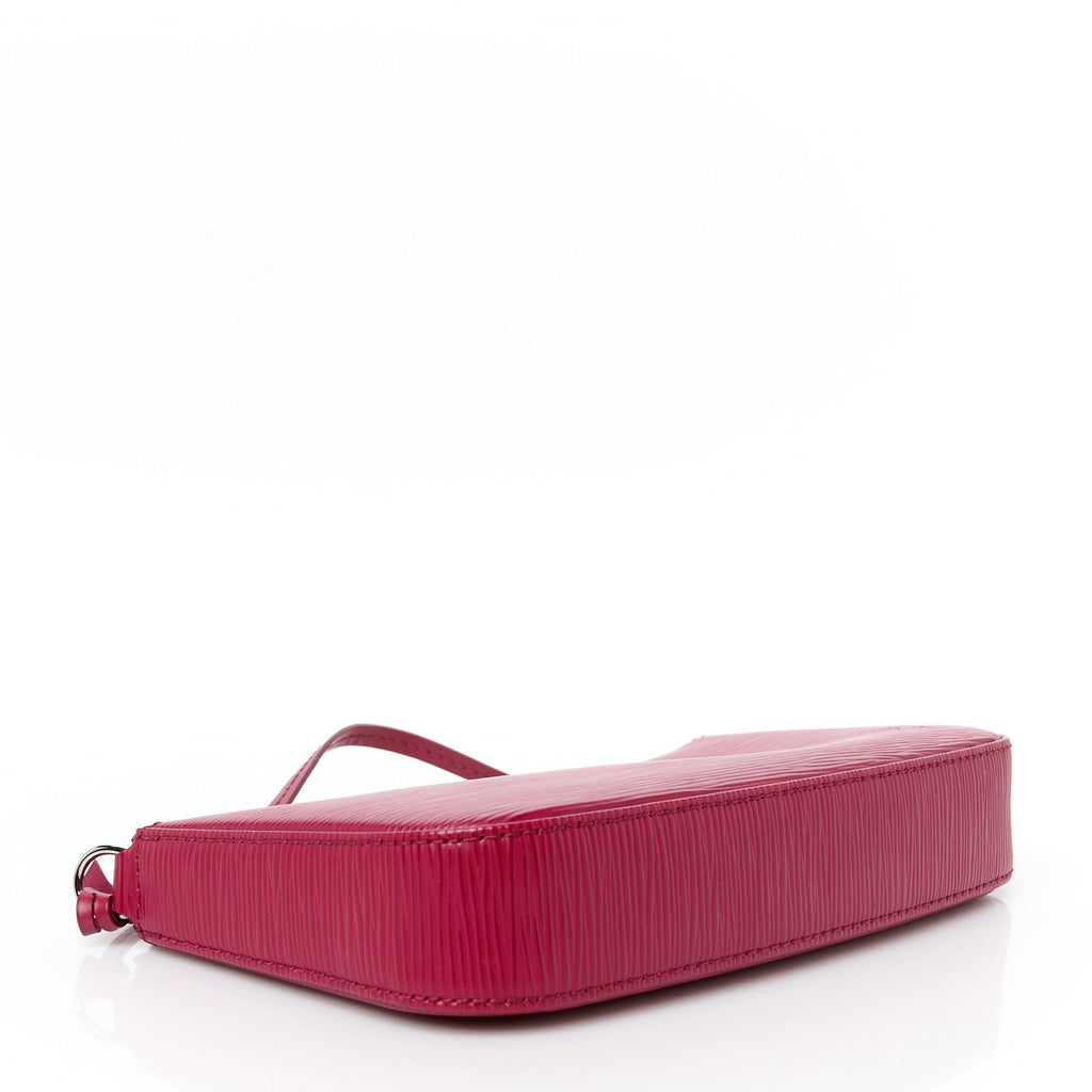 Epi Pochette Accessories NM Fuchsia