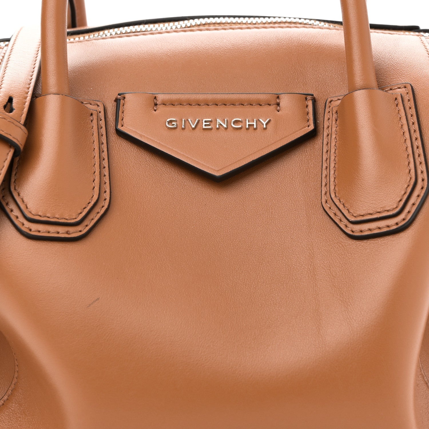 Calfskin Small Soft Antigona Tan