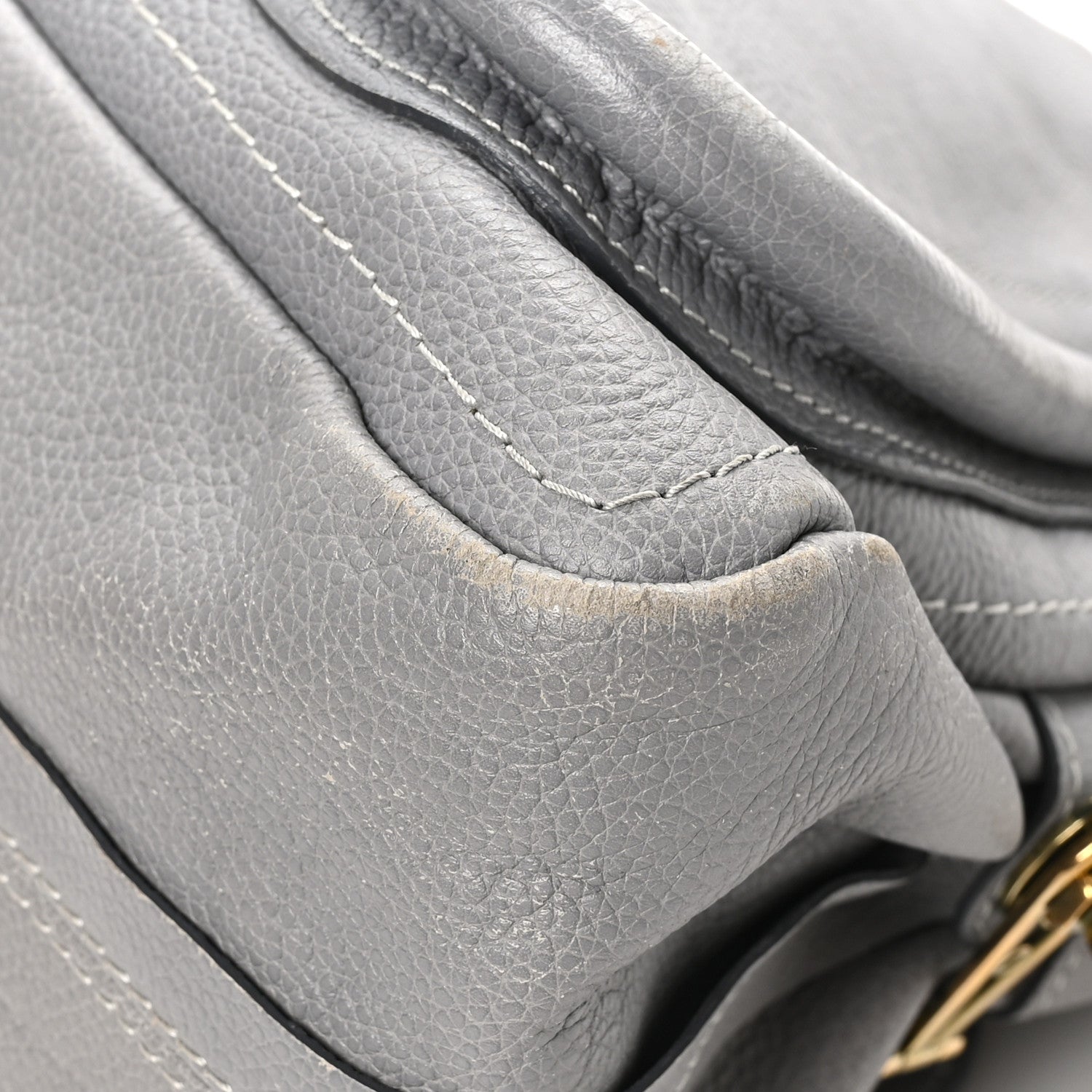 Calfskin Medium Paraty Cashmere Grey