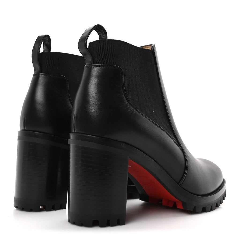 Calfskin Marchacroche 70 Chelsea Boots 35 Black