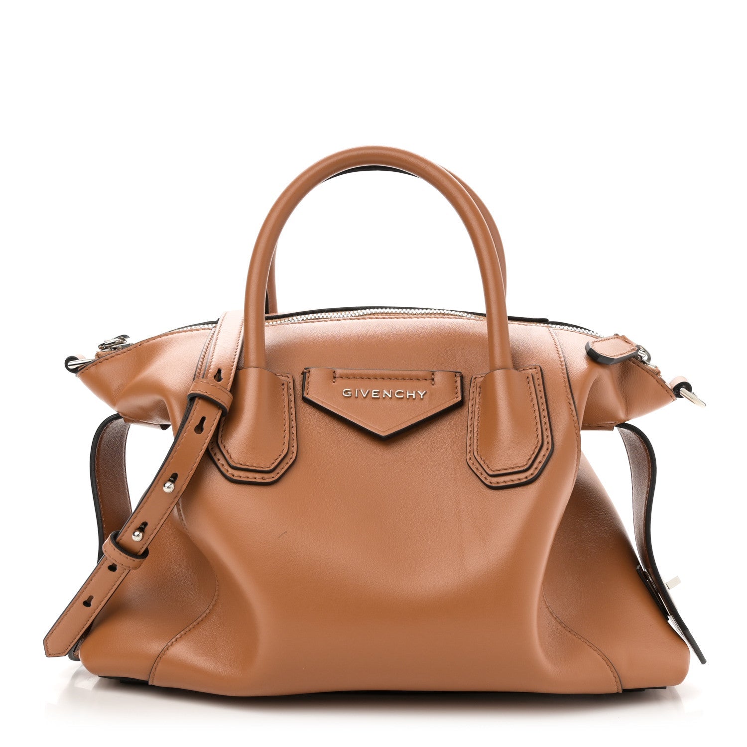 Calfskin Small Soft Antigona Tan