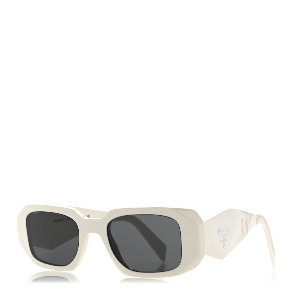 Acetate Symbole Sunglasses SPR 17W White