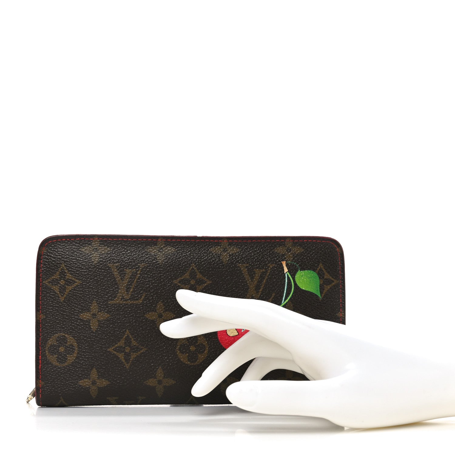 Monogram Cerises Zippy Wallet