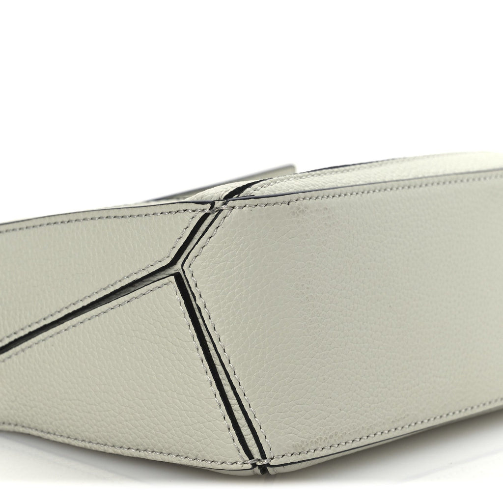 Calfskin Mini Puzzle Bag Light Celadon