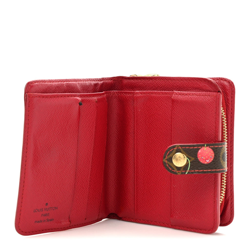 Monogram Cerises Compact Zippe Wallet