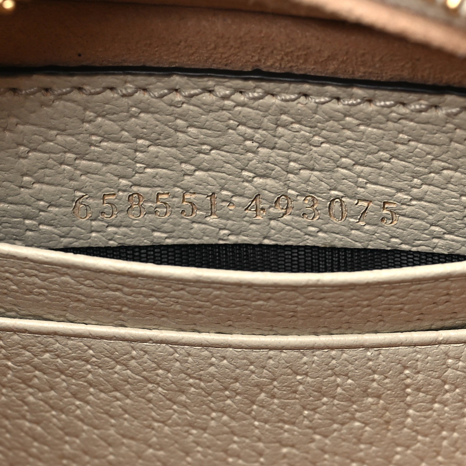 GG Supreme Monogram Textured Dollar Calfskin Web Mini Ophidia Half Moon Hobo Beige Ebony Mystic White