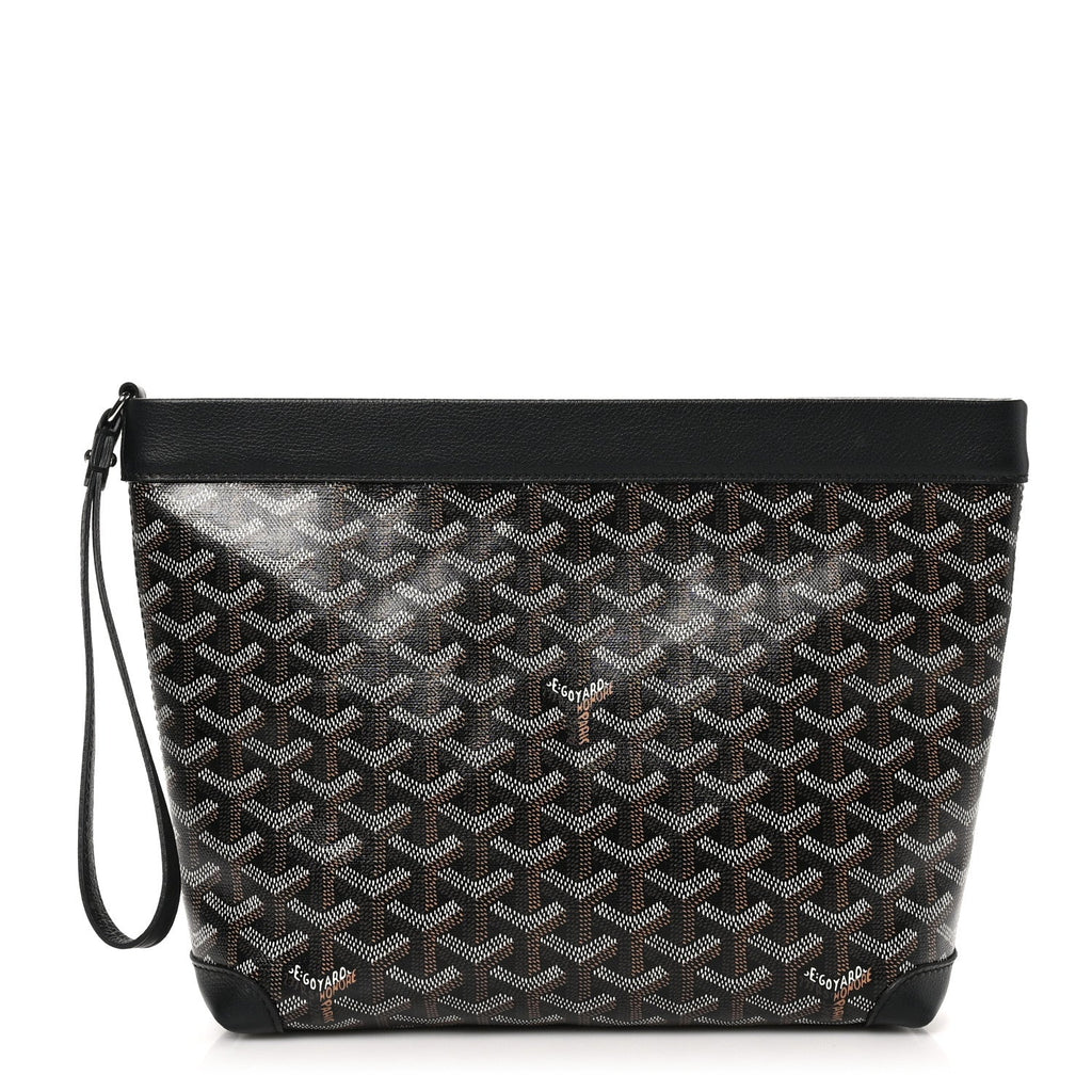 Goyardine Conti Pouch Black