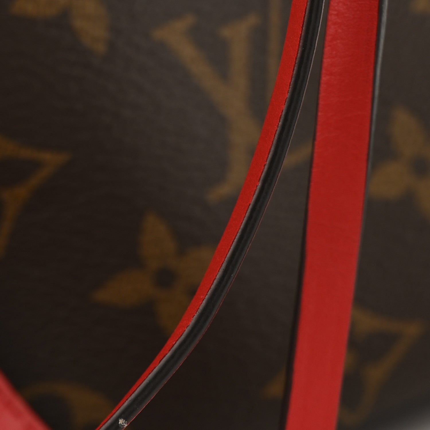 Monogram Braided Neonoe Coquelicot