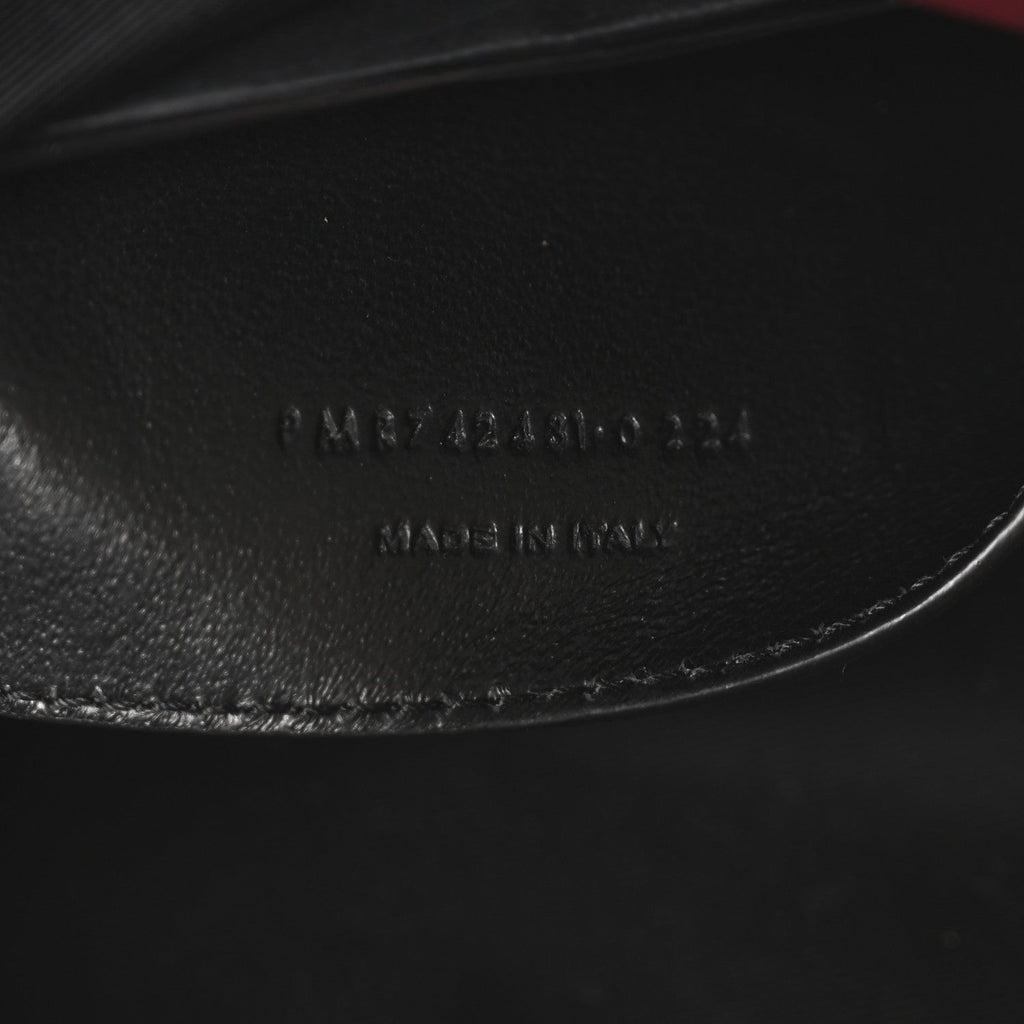 Lambskin Matelasse Monogram Maxi Jamie 4.3 New Dark Bordeaux